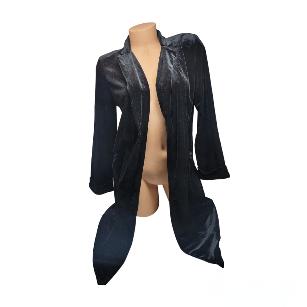 HAVE Black Velvet Blazer
